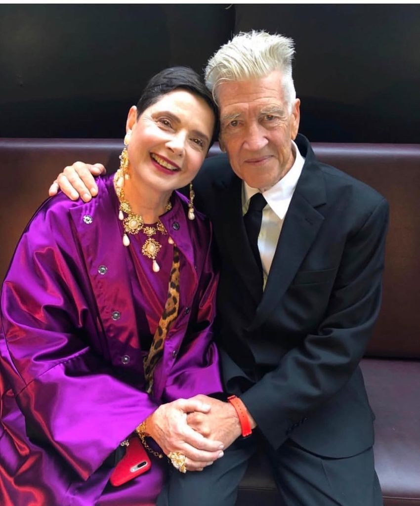 Isabella Rossellini y David Lynch