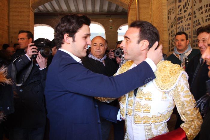 Felipe de Marichalar y Enrique Ponce