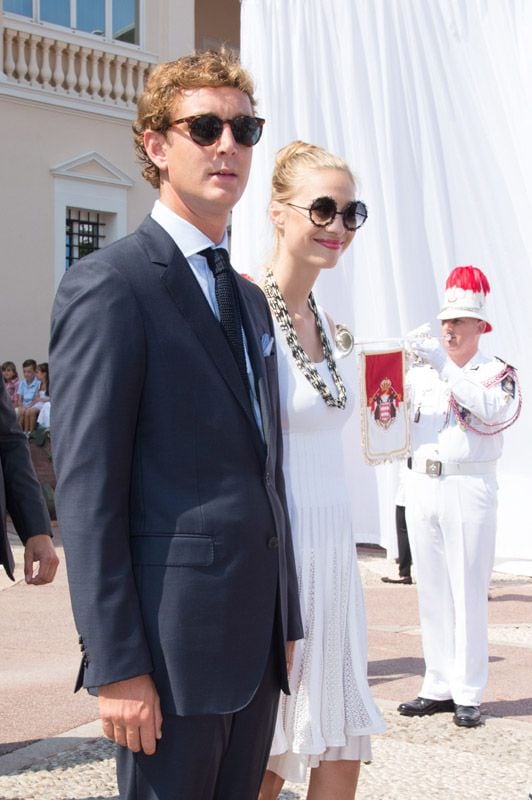 Pierre Casiraghi y Beatrice Borromeo se han casado por lo civil en el Palacio Grimaldi
