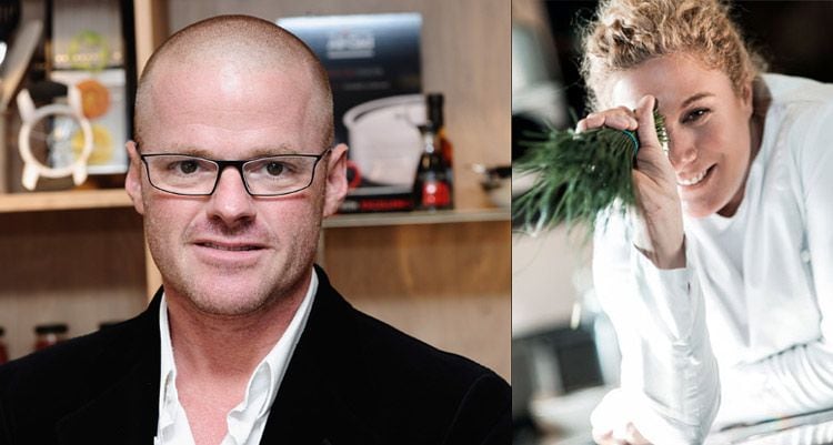 El chef británico Heston Blumenthal (izquierda) ha recibido el premio a su trayectoria profesional, mientras que la cocina Ana Ros (derecha) se ha hecho con el 'World’s Best Female Chef 2017'.
