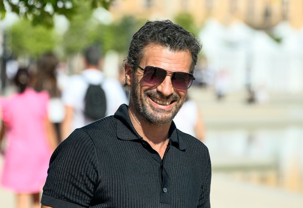 Rodolfo Sancho presenta su película Un paseo por el Borne en el Atlantida Festival en Palma de Mallorca, julio 2024