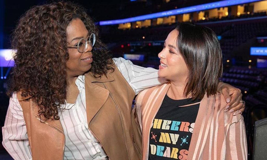 Adamari López y Oprah Winfrey