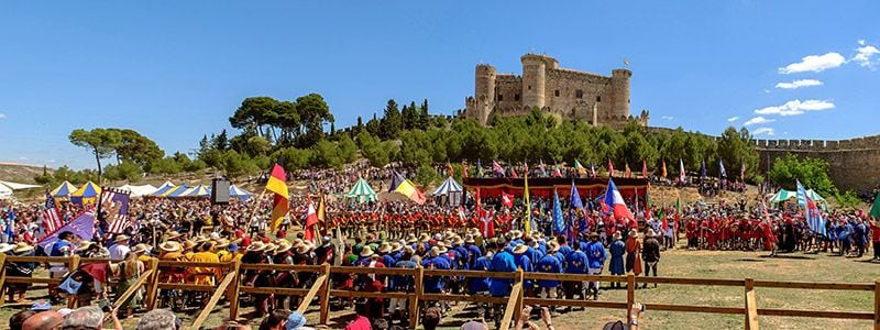 Belmonte-combate-torneo-medieval-panoramica