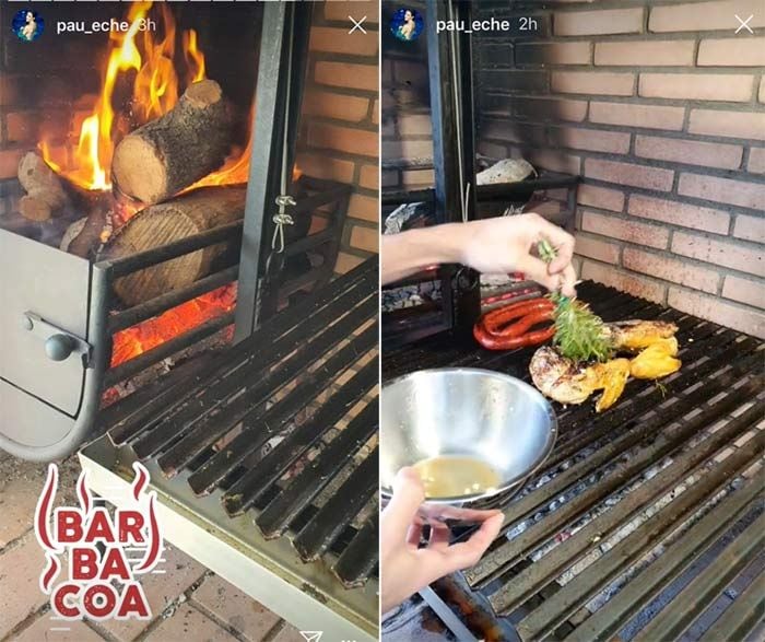 Barbacoa bajo el sol, el homenaje gastronómico de Paula Echevarría y Miguel Torres