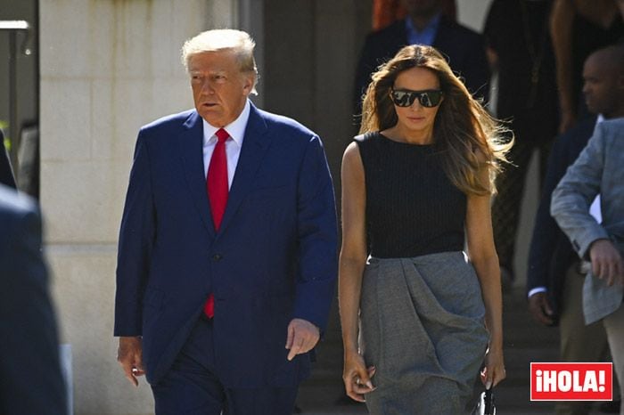 Donal Trump y Melania 