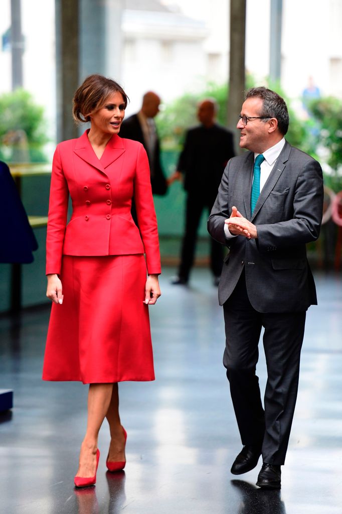 Los looks destacados de Melania Trump