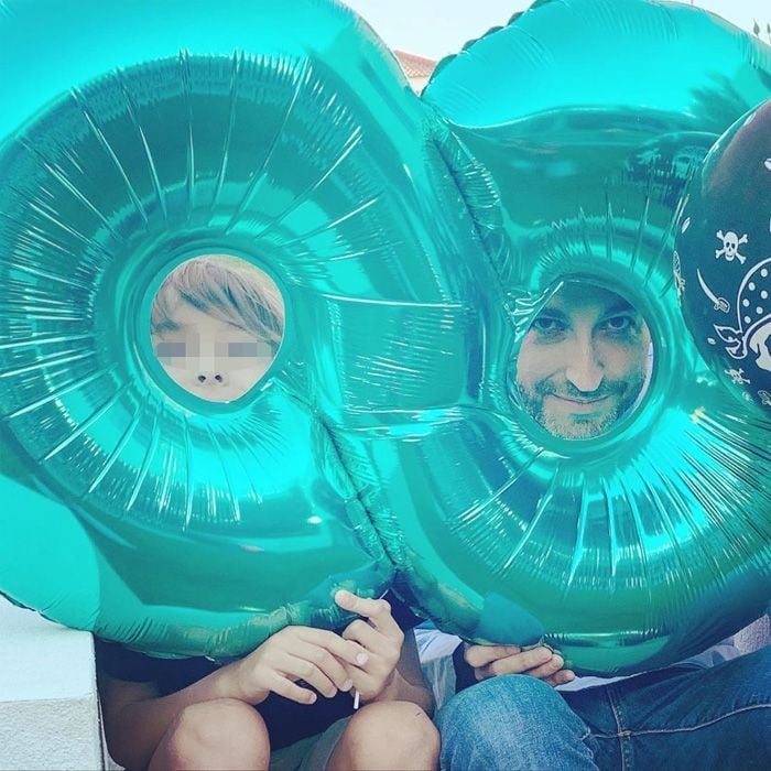 El cumpleaños de Mateo, el hijo de Frank Blanco