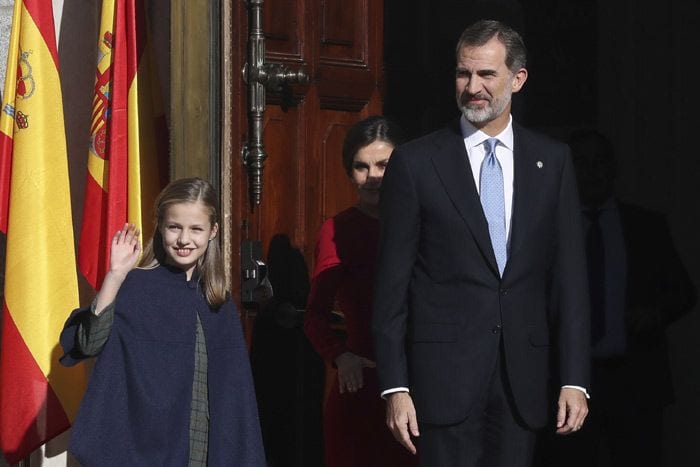 La princesa Leonor en Covadonga