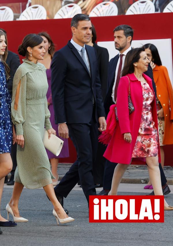 Reina Letizia y su look de origen español en el Día de la Hispanidad