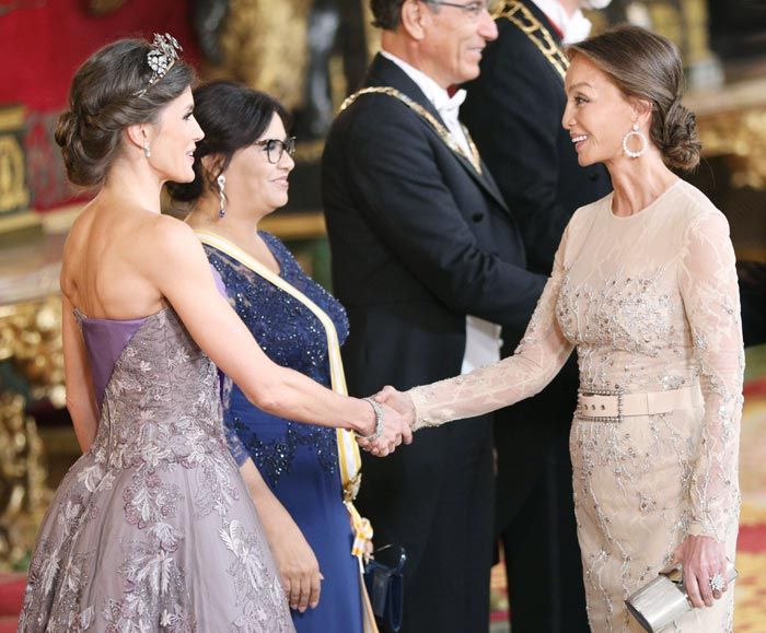 Isabel Preysler y la Reina