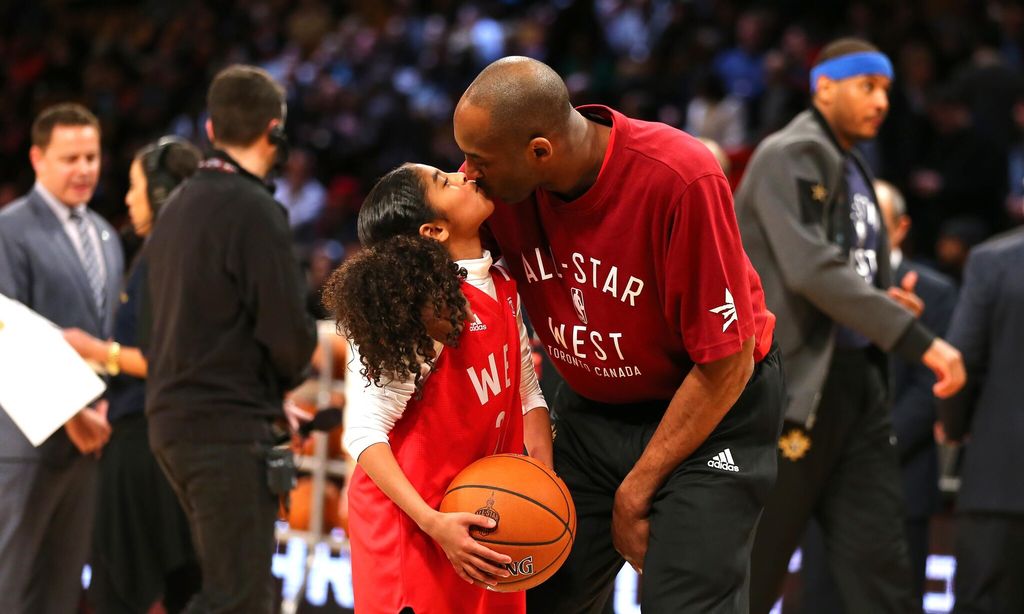 gianna bryant with kobe bryant