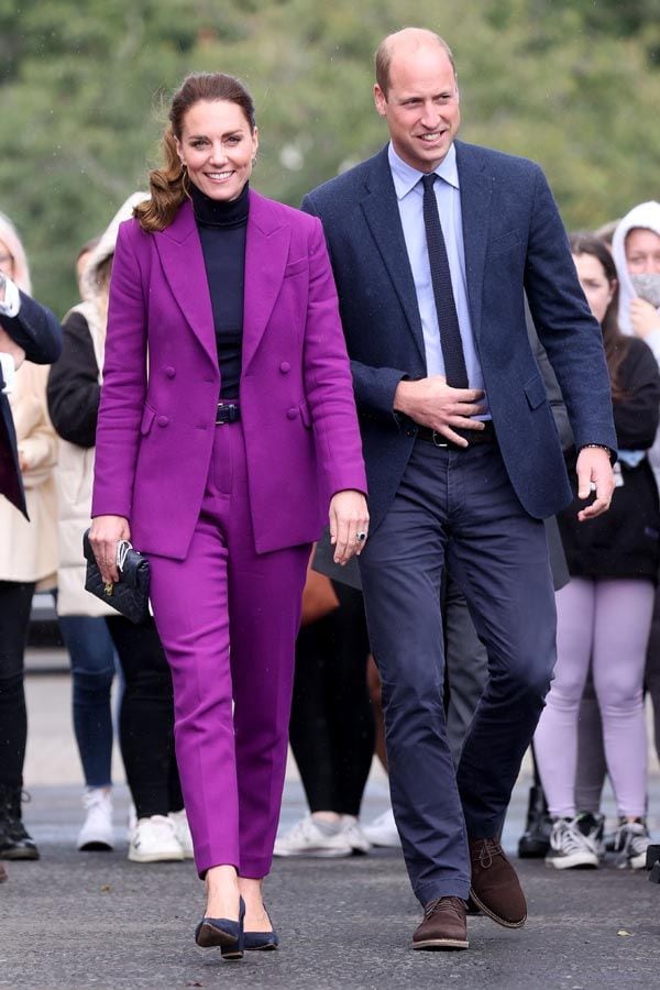 kate middleton traje purpura