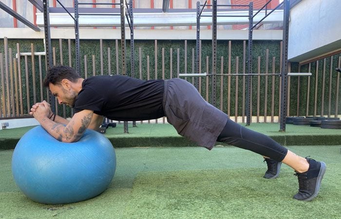 Ejercicios con fitball o pelota de pilates