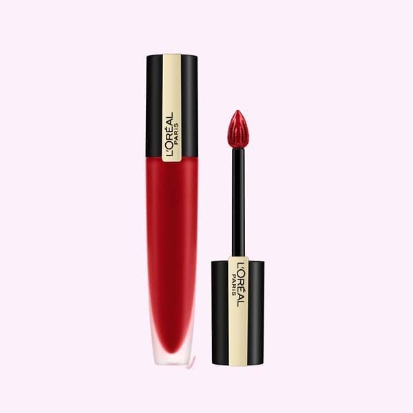 labial rojo permanente loreal