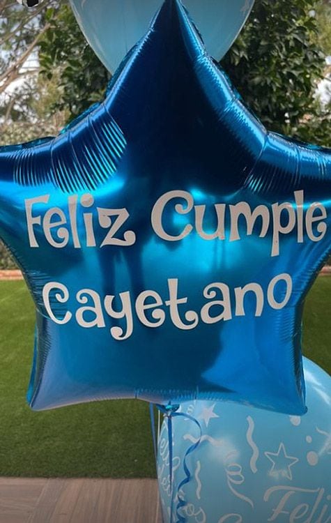 Eva González felicita a su hijo Cayetano