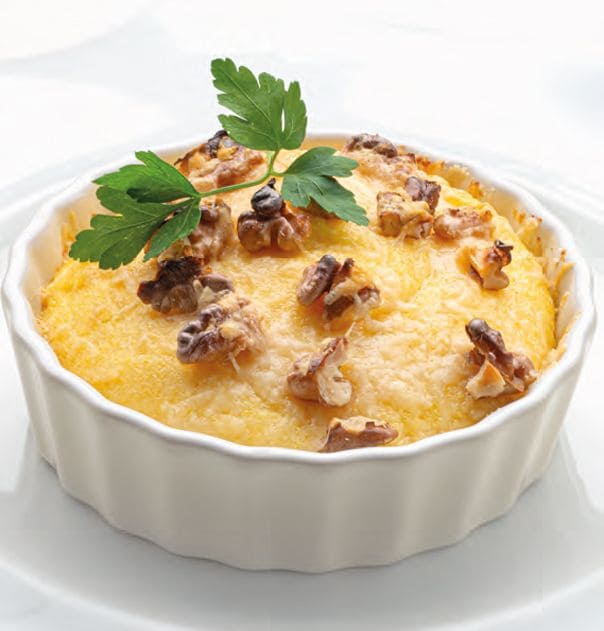 Polenta al parmesano, receta de Karlos Arguiñano