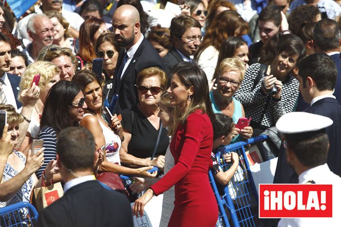 La Reina Letizia en Covadonga