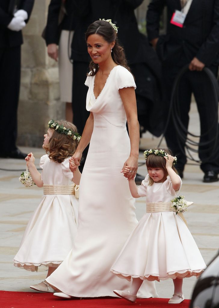 Pippa Middleton en la boda de Kate Middleton 