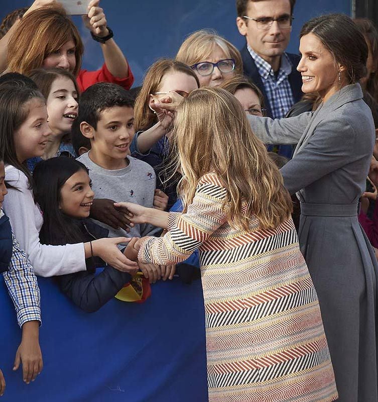 Princesa Leonor y doña Letizia