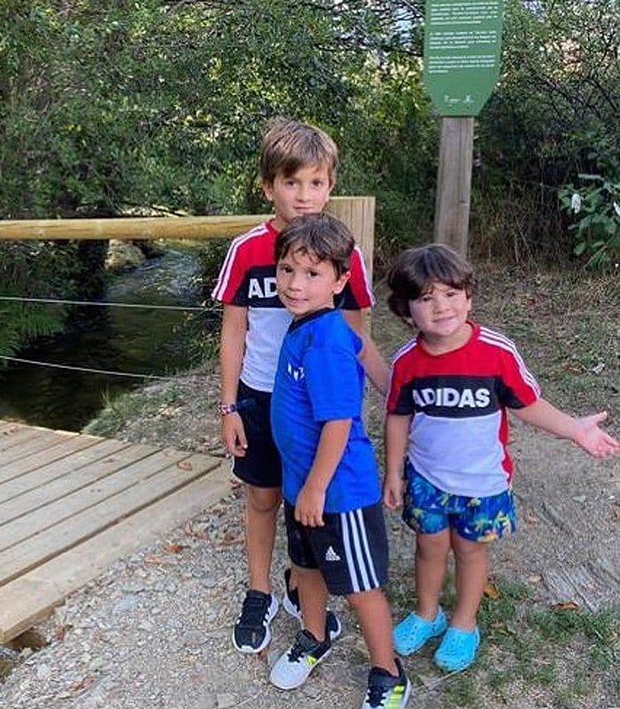 Los hijos de Leo Messi