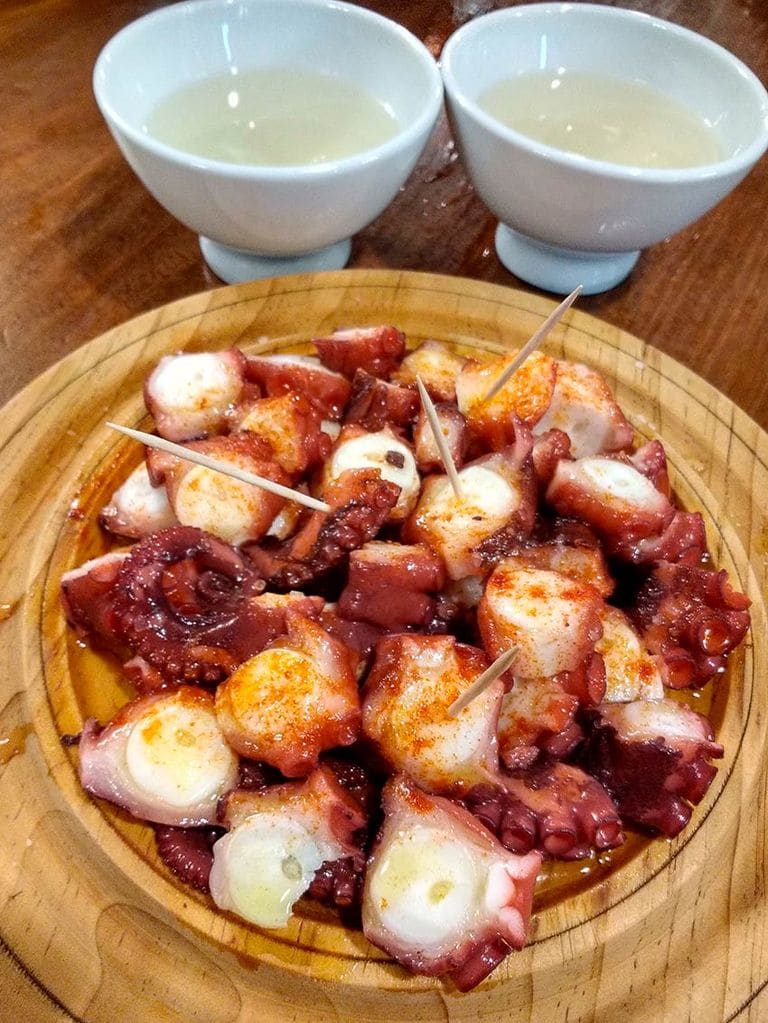 Pulpo a feira