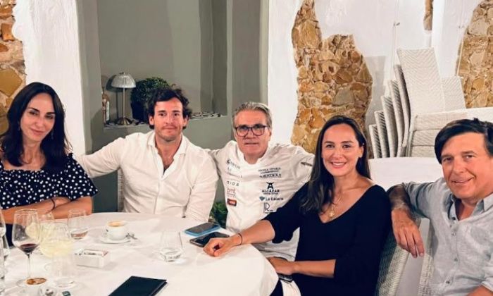 Tamara Falcó e Iñigo Onieva de cena con Manuel Falcó 