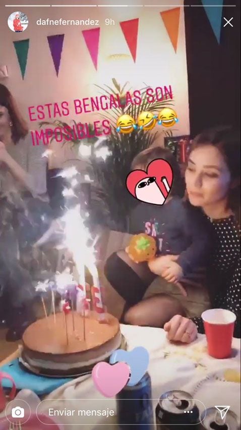 Cumpleaños Dafne Fernández