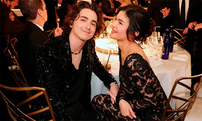 Timothée Chalamet y Kylie Jenner