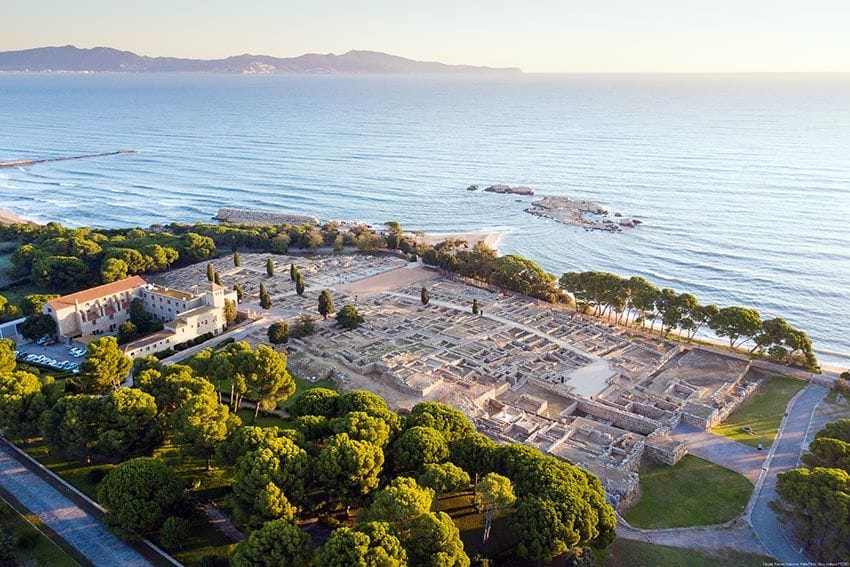 Ruinas de Empuries en L'Escala, Girona