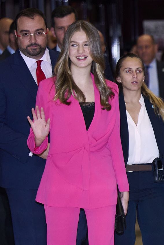 Princesa Leonor en el concierto previo a los Premios Princesa de Asturias