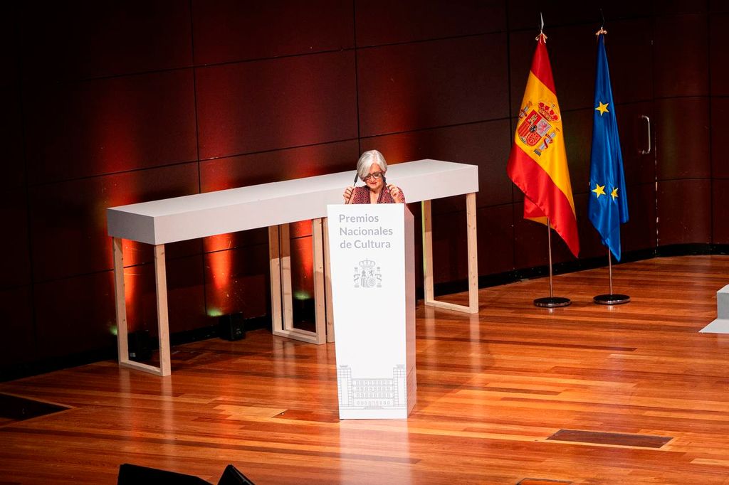 La artista Teresa Lanceta, Premio Nacional de Artes Plásticas