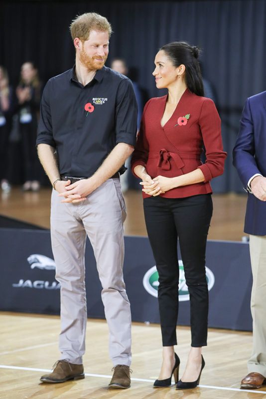 Los duques de Sussex en los Juegos Invictus de Sydney, Australia.