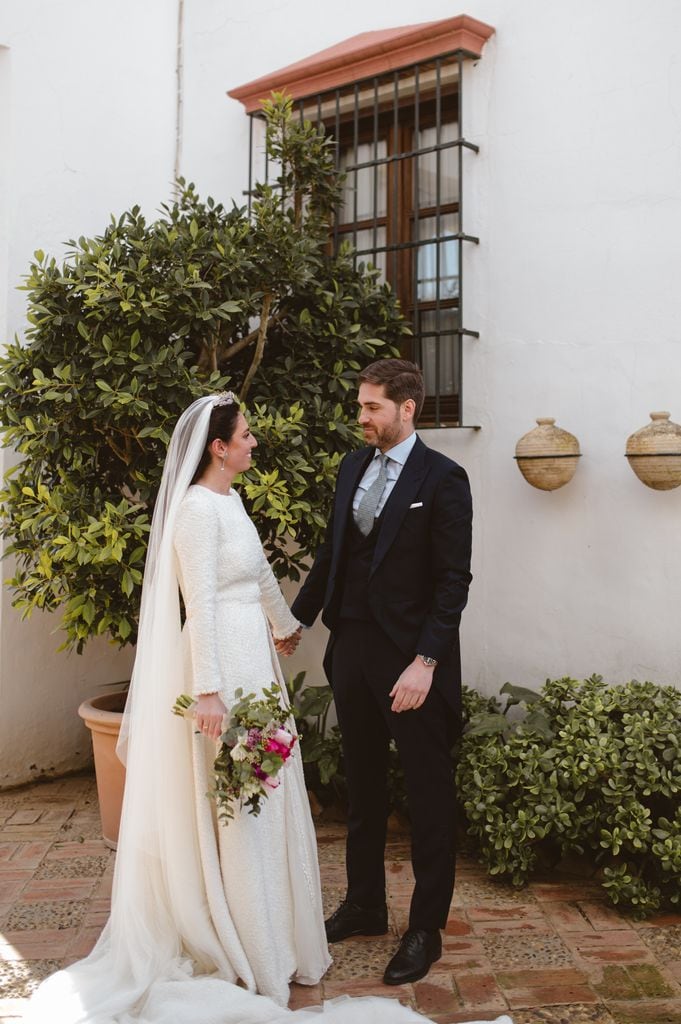 Boda Magdalena González-Serna y Antoliano Rodríguez en Sevilla novia