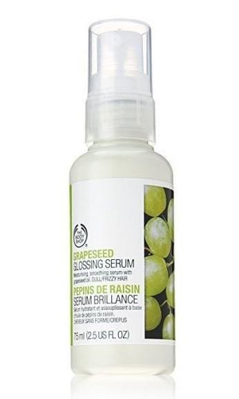 spray para el cabello con estacto de semilla de uva