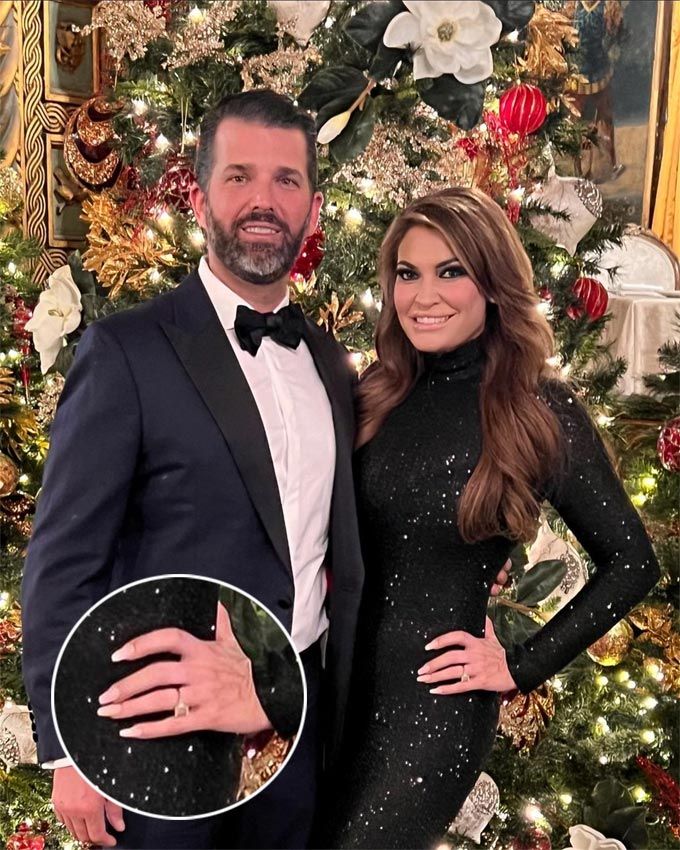 Donald Trump Jr. y Kimberly Guilfoyle