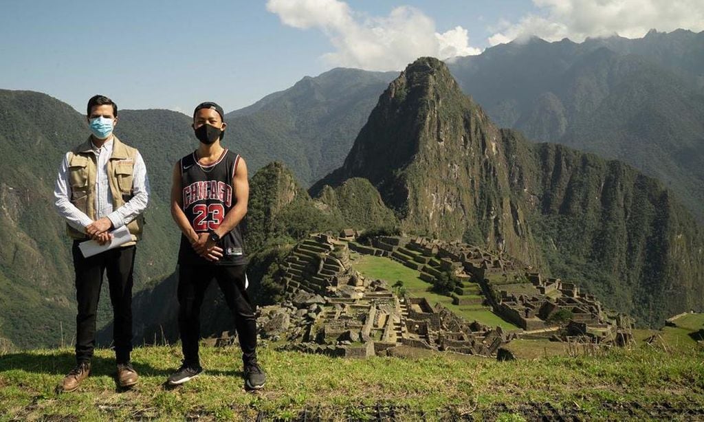 Japonés visita Machu Picchu tras esperar 7 meses