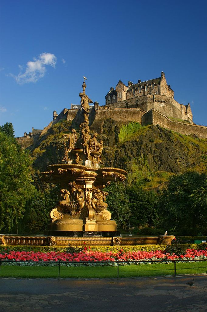 lugares reino unido castle rock edimburgo 9a