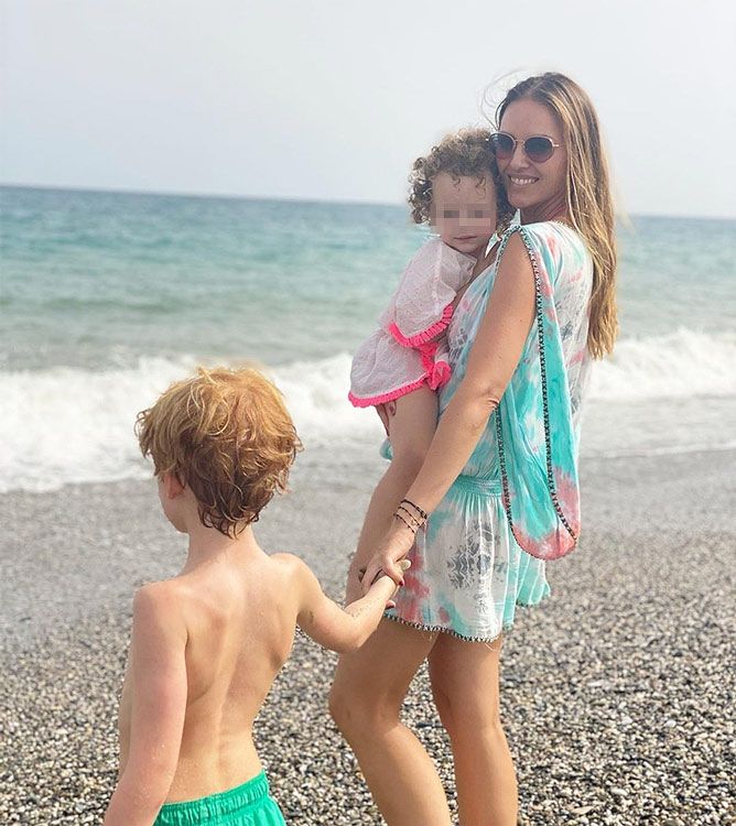 amaia salamanca fotografia a helen lindes con sus hijos