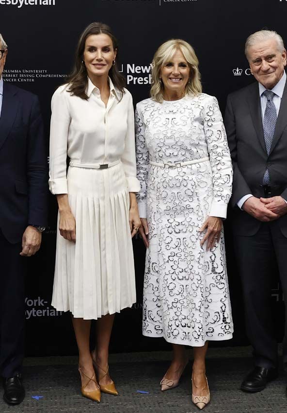 Reina Letizia y Jill Biden