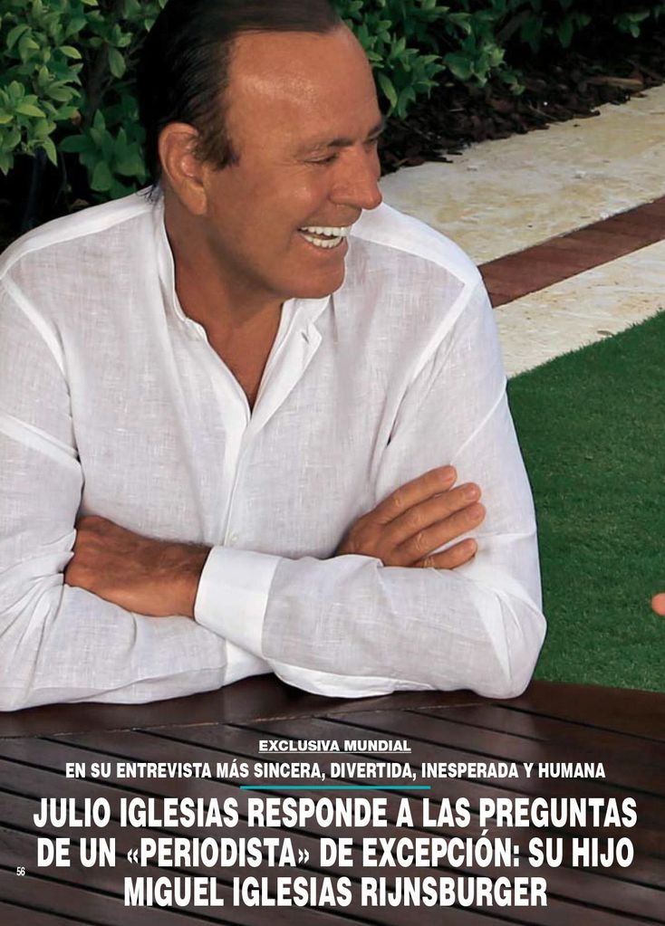 Julio Iglesias y su hijo HO4130