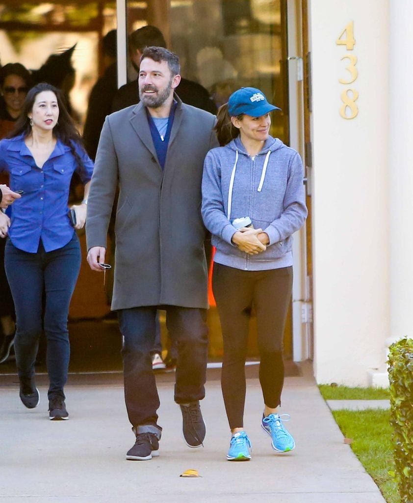  Ben Affleck y Jennifer Garner mantienen una convivencia amistosa.