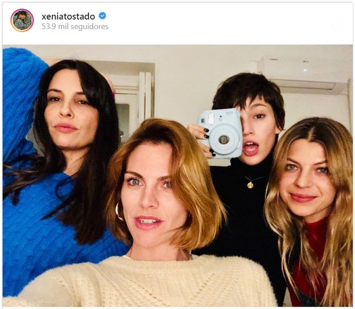 Amaia Salamanca y su reencuentro con amigas más especial