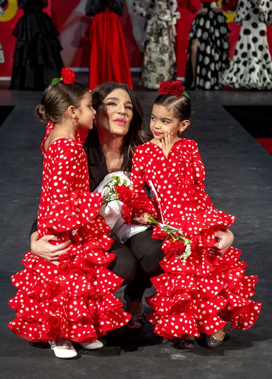 Raquel Bollo con Jimena y Junquera