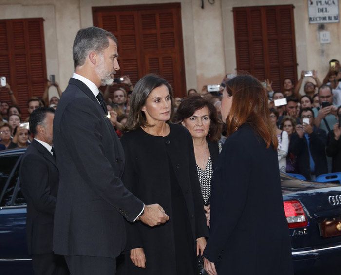 Los Reyes presiden el funeral por las víctimas de las inundaciones de Mallorca