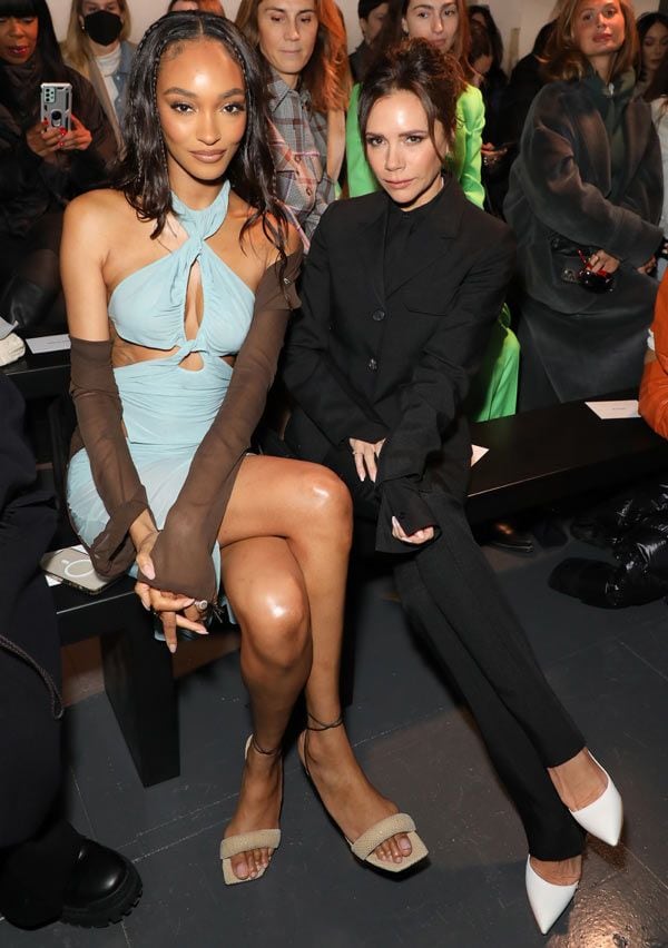 Victoria Beckham y Jourdan Dunn