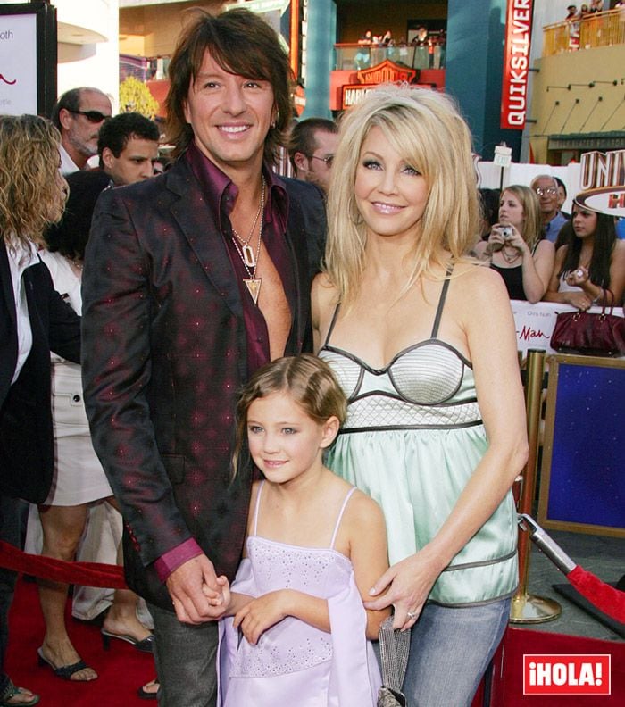 Ava, hija de Heather Locklear y Richie Sambora