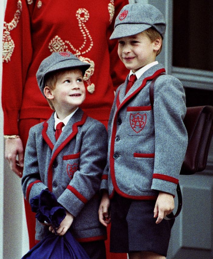 Guillermo y Harry de Inglaterra 