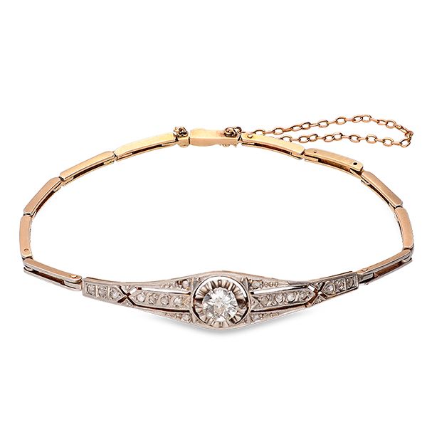 Pulsera vintage antigua de Moon Diamonds Madrid