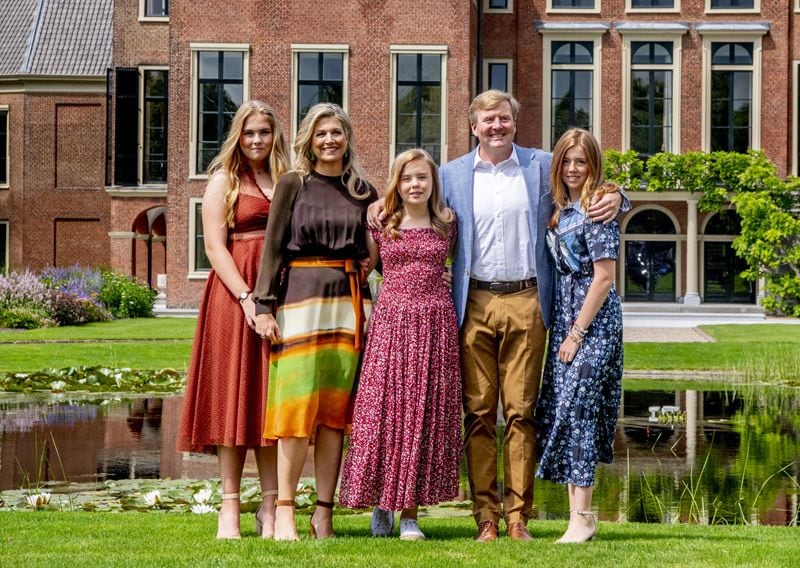 Posado de verano familia real Países Bajos