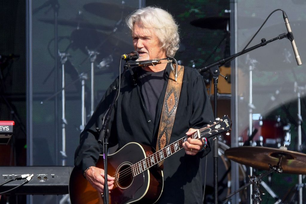 Kris Kristofferson en el Barclaycard Presents British Summer Time en Hyde Park, julio 2019 en Londres